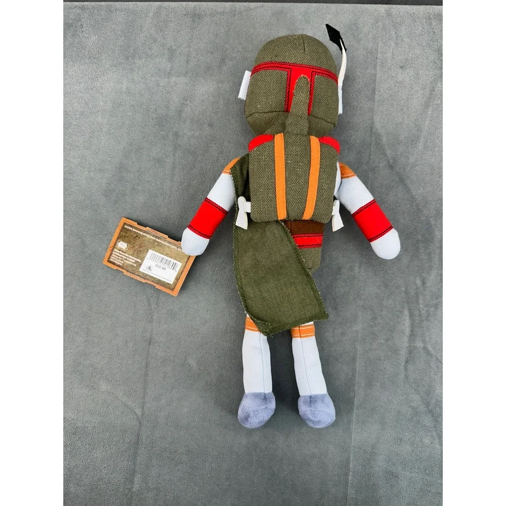 NEW Star Wars Boba Fett Plush Disney Parks Galaxys Edge Toy Inch